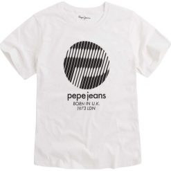 Bluzki, topy, tuniki: Gładki T-shirt z okrągłym dekoltem, krótki rękaw
