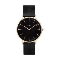 Cluse La Boheme CL18117 - Kupuj tylko oryginalne produkty w autoryzowanym sklepie. Czarne zegarki damskie marki Cluse. Za 378,00 zł.