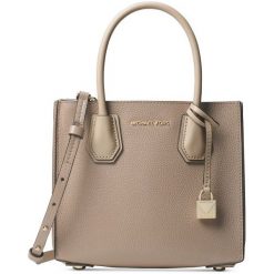 Michael Kors Torebka Beżowa. Brązowe torebki klasyczne damskie marki Michael Kors, bez wzorów, przez ramię, bez dodatków. Za 1199,00 zł.