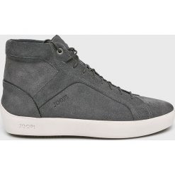 Joop! - Buty. Szare buty sportowe męskie marki JOOP!, ze skóry, na sznurówki. W wyprzedaży za 429,90 zł.