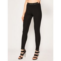 Legginsy Desigual Sonar 20SWKK11. Czarne spodnie damskie Desigual, l, z elastanu. W wyprzedaży za 129,00 zł.