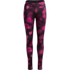 Legginsy treningowe damskie SPDF600A - multikolor - Outhorn. Brązowe legginsy Outhorn. Za 99,99 zł.
