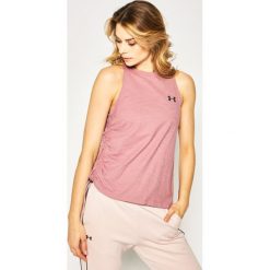 Koszulka techniczna Under Armour Ua Adjustable 1351748. Różowe koszulki damskie polo Under Armour, l, bez wzorów, z bawełny, bez rękawów. W wyprzedaży za 99,00 zł.