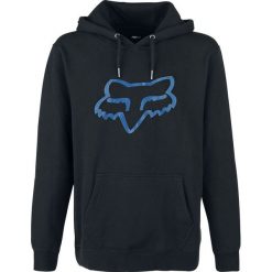 Bejsbolówki męskie: Fox Legacy F-Head X-Hood Bluza z kapturem czarny/niebieski