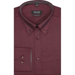 Koszula navia 2171 długi rękaw custom fit bordo. Szare koszule męskie marki Recman, na lato, l, w kratkę, button down, z krótkim rękawem. Za 69,99 zł.