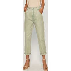 Tally Weijl - Jeansy Lisa. Zielone jeansy damskie TALLY WEIJL, z podwyższonym stanem. Za 119,90 zł.