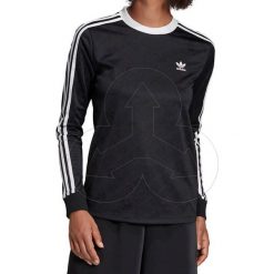 Koszulka adidas Originals 3-Stripes ED7481. Koszulki damskie Adidas, w paski, z elastanu, klasyczne, bez kołnierzyka, z długim rękawem. Za 159,00 zł.