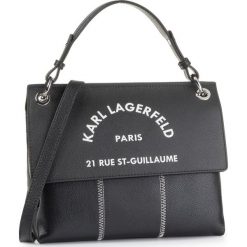 Torebka KARL LAGERFELD - 96KW3043 Black. Czarne torebki klasyczne damskie KARL LAGERFELD, bez wzorów, ze skóry, klasyczne, bez dodatków. Za 1399,00 zł.