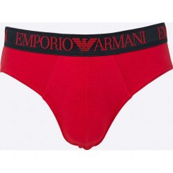 Emporio Armani - Slipy (2-pack). Niebieskie slipy męskie marki Emporio Armani, s, z bawełny. W wyprzedaży za 129,90 zł.