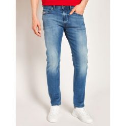 Jeansy Skinny Fit Diesel Thommer-X 00SB6F 0097X. Niebieskie jeansy męskie Diesel, m, bez wzorów. W wyprzedaży za 489,00 zł.