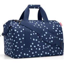 Torba podróżna L Reisenthel Spots Navy niebieski. Niebieskie torby podróżne Reisenthel, bez wzorów, z poliesteru. Za 199,00 zł.