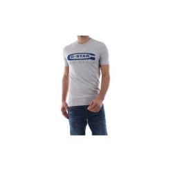 T-shirty z krótkim rękawem G-Star Raw D15104 336 GRAPHIC 4. Szare t-shirty męskie G-Star RAW, s, bez wzorów, retro, bez kołnierzyka, krótkie. Za 92,00 zł.