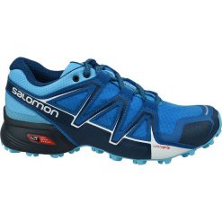 Salomon W Speedcross Vario 2 400714 buty do biegania damskie niebieskie 37 1/3. Niebieskie buty sportowe damskie Salomon, bez wzorów, z gumy, klasyczne, do biegania. W wyprzedaży za 429,99 zł.
