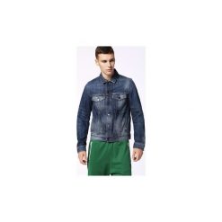 Kurtki jeansowe Diesel 00S5ZM 084MD D-ASHTON. Niebieskie kurtki męskie Diesel, s, bez wzorów, z jeansu, bez kaptura. Za 569,60 zł.
