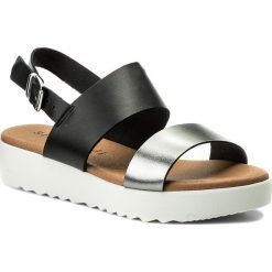 Sandały SERGIO BARDI - Carovilli SS127309718KD 631. Szare klapki damskie Sergio Bardi, bez wzorów, ze skóry, bez obcasa. W wyprzedaży za 169,00 zł.