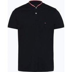Tommy Hilfiger - Męska koszulka polo, niebieski. Niebieskie koszulki męskie TOMMY HILFIGER, m, bez wzorów, sportowe, polo, bez rękawów. Za 349,95 zł.