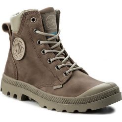Trapery PALLADIUM - Pampa Cuff Wp Lux 73231-350-M Fallen Rock/Brindle. Pomarańczowe buty zimowe męskie Palladium, ze skóry ekologicznej. W wyprzedaży za 359,00 zł.