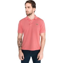 Lacoste Polo Koszulka Różowy. Różowe podkoszulki męskie Lacoste, l, z bawełny. Za 421,95 zł.