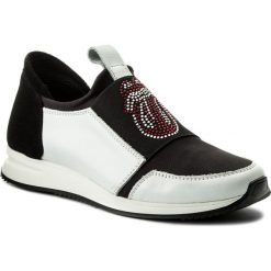 Sneakersy SERGIO BARDI - Donnas SS127326118BM 646. Czarne półbuty damskie Sergio Bardi, na co dzień, bez wzorów, ze skóry, bez obcasa, na płaskiej podeszwie, bez zapięcia. W wyprzedaży za 189,00 zł.