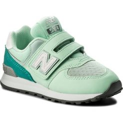 Sneakersy NEW BALANCE - YV574D5 Zielony. Zielone półbuty dziewczęce New Balance, na rzepy. W wyprzedaży za 189,00 zł.
