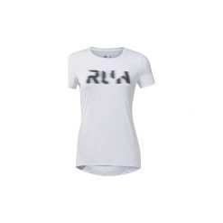 T-shirty z krótkim rękawem Reebok Sport Koszulka Running ACTIVCHILL. Białe topy sportowe damskie marki Reebok Sport, s, bez wzorów, bez kołnierzyka, z krótkim rękawem, krótkie, bez kaptura. Za 149,00 zł.