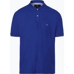 Fynch Hatton - Męska koszulka polo, niebieski. Niebieskie koszulki polo męskie marki Fynch-Hatton, xl, z haftami, z bawełny. Za 179,95 zł.