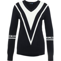 J.LINDEBERG ERINE Sweter navy. Niebieskie swetry damskie marki J.LINDEBERG, s, bez wzorów, z wiskozy, bez rękawów, bez kaptura. Za 549,00 zł.