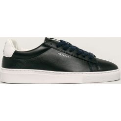 Gant - Buty skórzane Julien. Niebieskie buty sportowe męskie GANT, ze skóry. Za 529,90 zł.