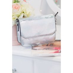 Torebka Silver Nemo. Szare torebki klasyczne damskie Modaforyou, bez wzorów, bez dodatków. Za 89,00 zł.