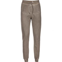 Spodnie dresowe damskie: Spodnie dresowe bonprix brunatny
