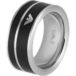 Sygnety męskie: Emporio Armani Pierścionek silvercoloured