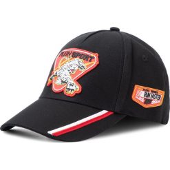 Czapka z daszkiem PLEIN SPORT - Baseball Cap Tiger MAC0485 Black 02. Czarne czapki męskie Plein Sport, bez wzorów, z bawełny, sportowe. W wyprzedaży za 519,00 zł.