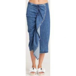 SPÓDNICA ARICCIA Sportmax Code. Niebieskie spódniczki damskie z bawełny, midi, dopasowane. Za 430,00 zł.