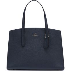 Coach Charlie Carryall Torebka Niebieski. Niebieskie torebki klasyczne damskie Coach, w paski, z materiału, bez dodatków. Za 1744,95 zł.