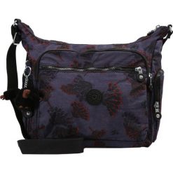 Kipling GABBIE Torba na ramię bold flower. Fioletowe torebki klasyczne damskie marki Kipling, na ramię. Za 399,00 zł.