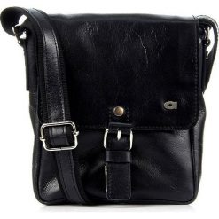DAAG Jazzy Party 57 torba skórzana na ramię unisex czarna. Czarne torby męskie skórzane daag, bez wzorów, ze skóry, na ramię. Za 227,99 zł.