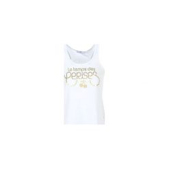 Topy na ramiączkach / T-shirty bez rękawów Le Temps des Cerises DELORIP. Białe topy damskie Le Temps Des Cerises, l. Za 103,20 zł.