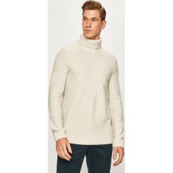 Joop! - Sweter. Białe swetry męskie JOOP!, xl, bez wzorów, z wełny. W wyprzedaży za 499,90 zł.