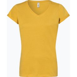 Soyaconcept® - T-shirt damski, żółty. Żółte t-shirty damskie Soyaconcept, m, z nadrukiem, z bawełny, wizytowe, bez kołnierzyka. Za 59,95 zł.