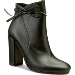 Buty zimowe damskie: Botki KAZAR - Evelyn 26589-01-09 Zielony