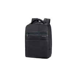 Plecak do notebooka Samsonite Formalite 15,6" czarny. Czarne plecaki damskie marki Samsonite, w paski, z materiału, eleganckie. Za 399,99 zł.