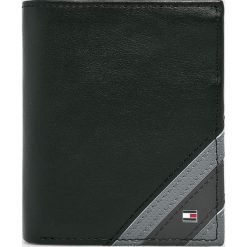 Tommy Hilfiger - Portfel. Czarne portfele męskie marki TOMMY HILFIGER, bez wzorów, ze skóry. Za 339,90 zł.
