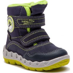 Śniegowce SUPERFIT - GORE-TEX 3-00013-80 M Blau/Grün. Niebieskie śniegowce chłopięce Superfit, bez zapięcia, gore-tex. W wyprzedaży za 239,00 zł.