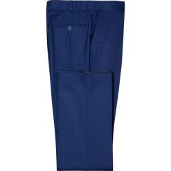 Spodnie ROCCO 16-25SB. Niebieskie spodnie męskie Giacomo Conti, s, bez wzorów, z poliesteru, eleganckie. Za 339,00 zł.