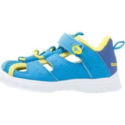 KangaROOS ROCK LITE Sandały trekkingowe blue/yellow. Niebieskie sandały dziewczęce KangaROOS, z tworzywa sztucznego. Za 129,00 zł.