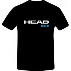 Head koszulka T-shirt E500 Black. Czarne koszulki męskie m. Za 55,00 zł.