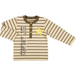 Mmdadak Chłopięca Koszulka Kowboj 80 Brązowy. Pomarańczowe t-shirty chłopięce Mmdadak, w paski, bez rękawów. Za 33,00 zł.