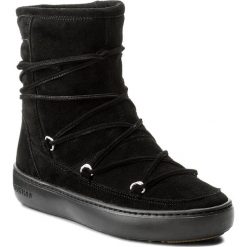 Śniegowce MOON BOOT - Pulse Mid 241017 Black. Czarne kozaki damskie Moon Boot, na zimę, ze skóry, na niskim obcasie, bez zapięcia. W wyprzedaży za 529,00 zł.
