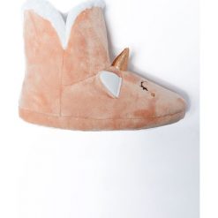 Etam - Kapcie Gabriela. Różowe kapcie damskie Etam, z materiału. Za 89,90 zł.