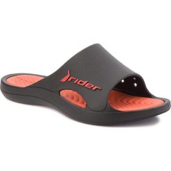 Chodaki męskie: Klapki RIDER - Bay VII Ad 82216 Black/Red 21246